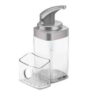 Simplehuman Soap Dispenser with Sponge Caddy 22 fl. oz
